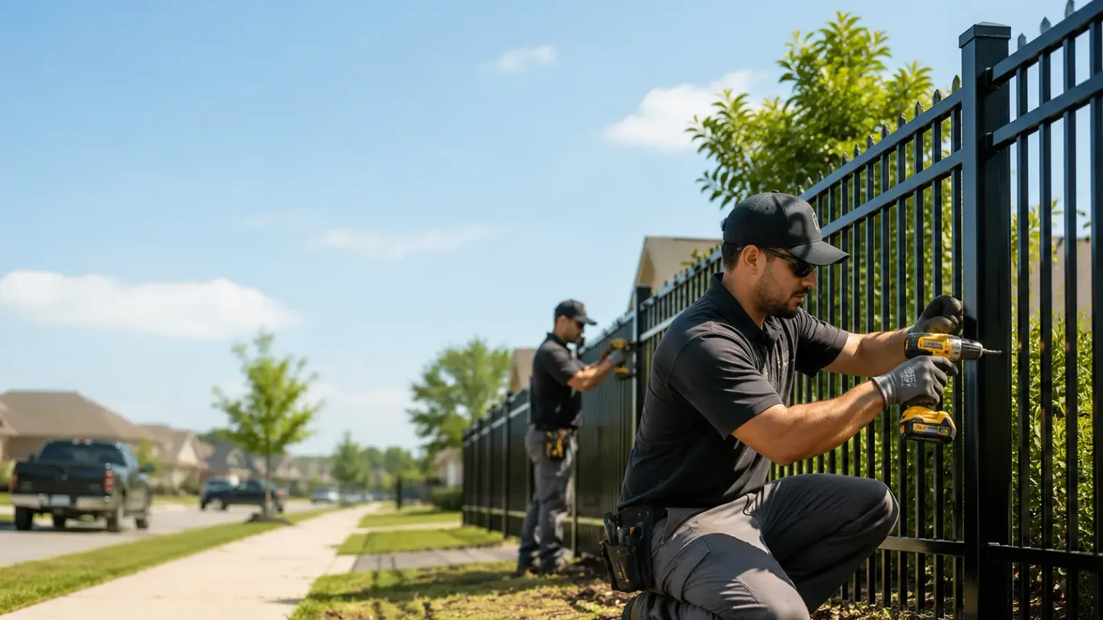 Metal Fence Installation in Orlando, WV